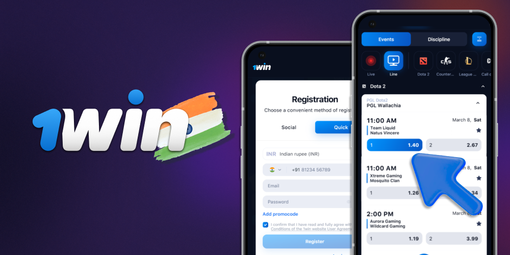 Step-by-step guide to starting eSports betting at 1win